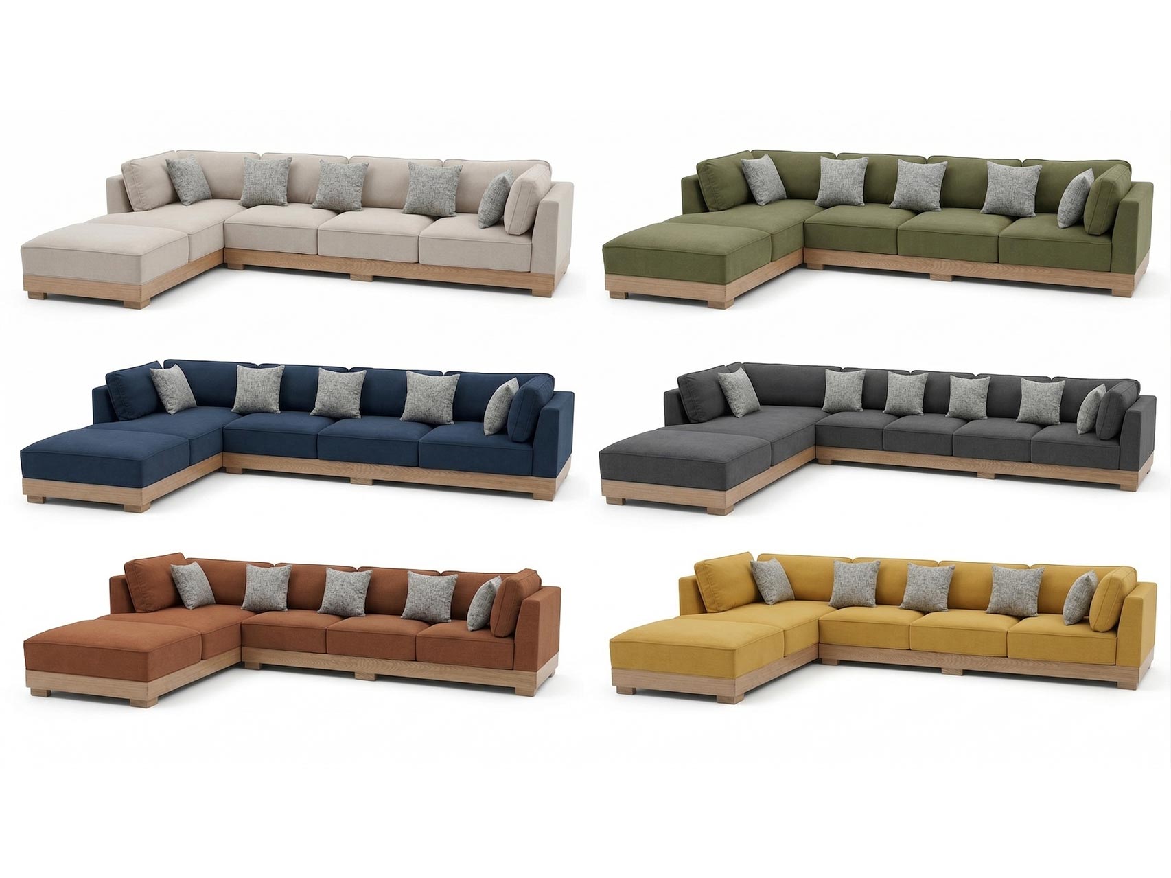 Hotel Four-Seat Sofa Set